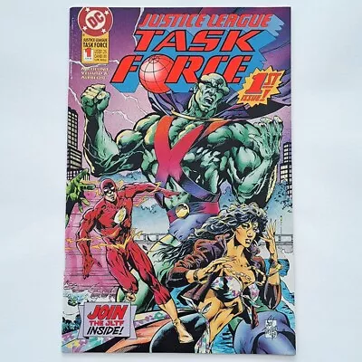 $5 • Buy DC Justice League Task Force 1993 #1 Bound-in Membership Card VF/NM Unread
