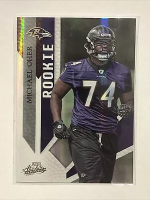 2009 Playoff Absolute Memorabilia Rookie /499 Michael Oher #171 Rookie RC • $5.99