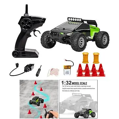 Micro Mini 1:32 Rc Model Car 1/32 Scale Rc Truck 1 Battery • £20.17