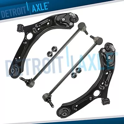 Front Lower Control Arms W/Ball Joints + Sway Bars For Hyundai Sonata Kia Optima • $92.24