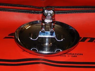 Vintage Mack Truck Chrome Bulldog Hood Ornament Ashtray CENTRAL DIE CO. • $58