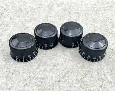 4 PCS BLACK Genuine Ibanez Artist Volume Sure Grip Tone Speed Knob Fit Les Paul • $27.90