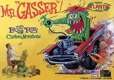 ATLANTIS AMCH1301 1:25 Mr Gasser Ed Big Daddy Roth • $30.18