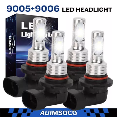 For Chevy S10 1994 1995-2004 6000K Front LED Headlight Bulbs Kit High Low Beam • $25.99