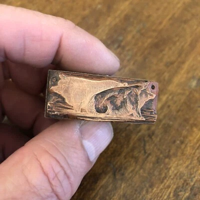 £12 • Buy Letterpress Printing Block Pigs