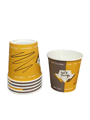 Espresso Coffee Cups Disposable Single Wall Takeaway  -  3oz 4oz • £8.99