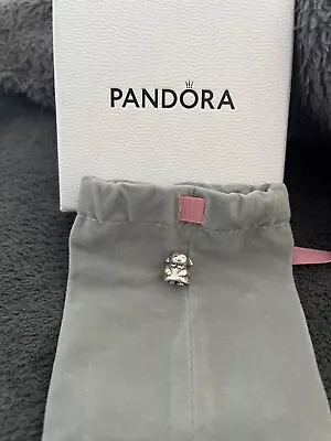 Genuine Pandora Silver Standing Girl Charm • £10