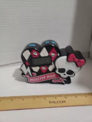 Monster High Alarm Clock Radio Use Your IPOD MP3 Tested And Fully Works  • $14.39