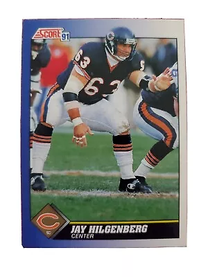 1991 Score - #63 Jay Hilgenberg • $0.01