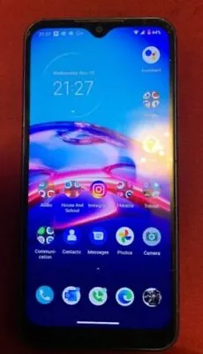 Unlocked Motorola Moto E 32gb Midnight Blue Xt2052-6 Pure Android Phone • $62.45
