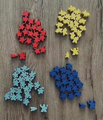 Rise Of Tribes | All Wooden Meeples And Pieces | Official Game Pieces • $22.99