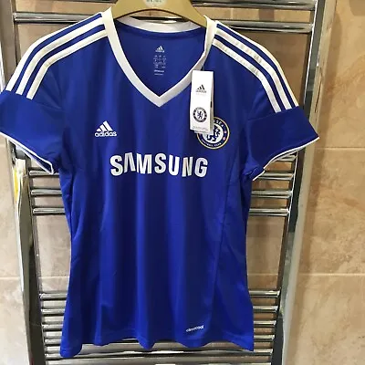Chelsea Womens David Luiz Football Shirt 2014 Size 16UK BNWT • £17