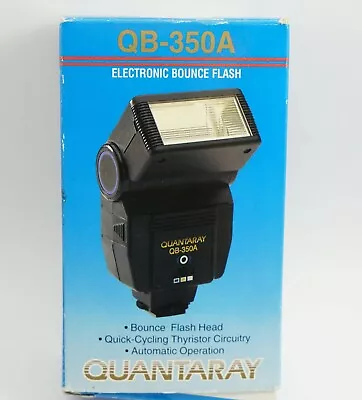 Quantaray QB-350A Shoe Mount Flash • $17.75