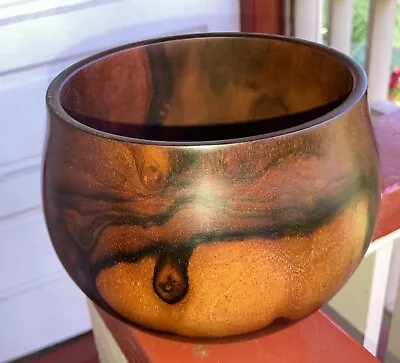 Hawaiian Milo Wood Calabash/Bowl~ Gallery & Collector Quality ~Gift (#521-2) • $235