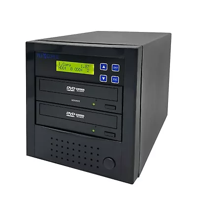 PlexCopier 24X 1 To 1 CD DVD M-Disc Supported Duplicator Copier Tower With Fr... • $171.44