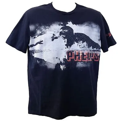 US Olympics Swimmer Michael Phelps Speedo Men's Blue Graphic T-shirt Medium • $19.98