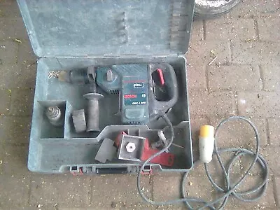 £125 • Buy Bosch GBH4DFE SDS Plus  Breaker Hammer Drill 110V GWO + Box & 3 Jaw Chuck