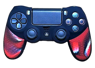 $9.90 • Buy Silicone Cover For PS4 Controller Case Skin - Black/Red Camo