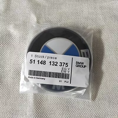 $29.99 • Buy GENUINE BMW Hood/Trunk Roundel Emblem Badge OEM 5-series  E28 E34 E39 E60
