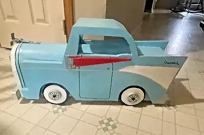 Vintage 57 Chevy Mailbox Handmade Cheverolet Mailbox One Of A Kind? • $85