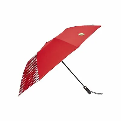 Scuderia Ferrari F1™ Compact Umbrella - RED - Official Licensed Fan Wear • $47.25