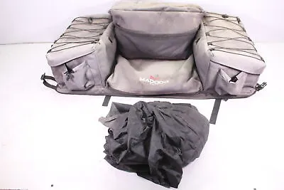Universal 4 Wheeler Rear Rack Maddog Storage Bag With Rain Cover • $67.99