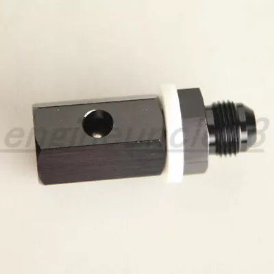 AN-8 AN8 8AN Roll Over Vent Valve Tank Mounted Fitting Adapter Aluminum Black • $15.99