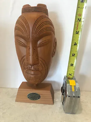 Maori Mask Made Of Ancient Swamp KAuri • $50