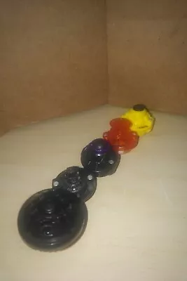 Beyblade Perfomance Tips Lot Of 5 Ultimate Reboot Rise Variable Jaggy Atomic • $10