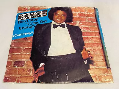 Michael Jackson - Don't Stop 'Till You Get Enough - RED Vinyl Record 7  Single • $16.10