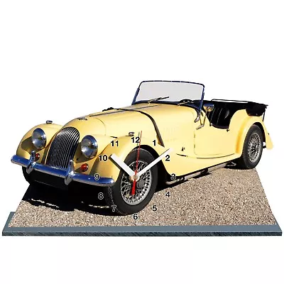 £30 • Buy MODEL CARS, MORGAN-13,11,8x 7,8 Inches And Aluminium With Clock
