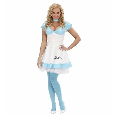Ladies Malice Costume Large­ UK - For Wonderland Fairytale Fancy Dress - PVC • £15.99