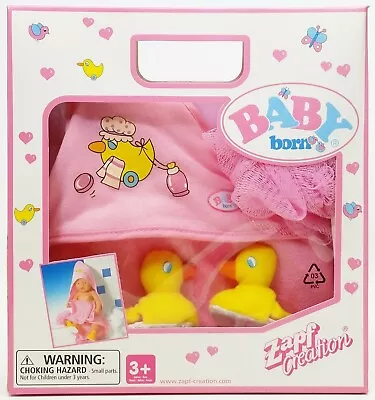 $14.95 • Buy Zapf Creation Baby Born Splish Splash Bath Time Outfit Classic Set NRFP