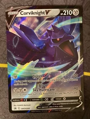 $2.38 • Buy Corviknight V SWSH200 ULTRA RARE HOLO Black Star Promo Pokemon TCG Card