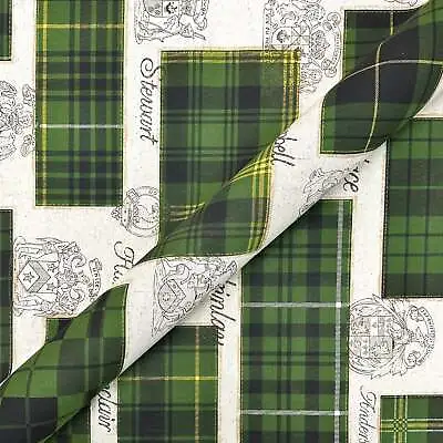 McCallum Spruce Green/Tan Medieval Fabric 54  • $19.99