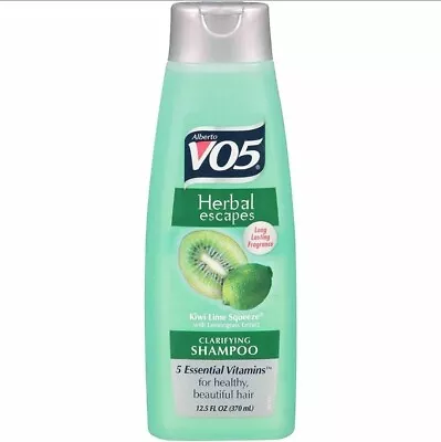 Alberto VO5 Herbal Escapes Clarifying Shampoo Kiwi Lime Squeeze Fragrance 12.5oz • $10.79