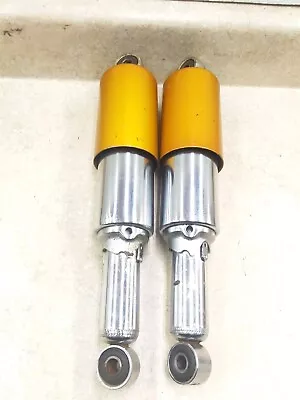 Yamaha XS1 650 XS650 XS1-B XS2 OEM Rear Shock Absorbers Set 1971 1972 PA AP- • $650