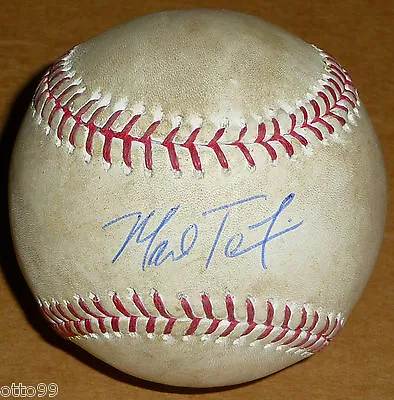 Mark Teixeira Signed 5/20/12 Game Used New York Yankees Cincinnati Reds Baseball • $199.99