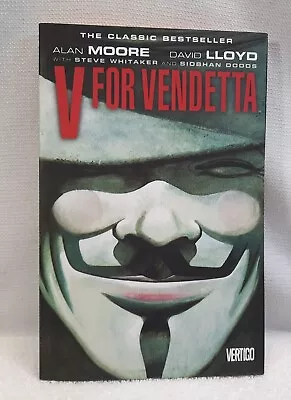 $13.95 • Buy V For Vendetta - Paperback By Moore, Alan Comic FREE SHIPPING