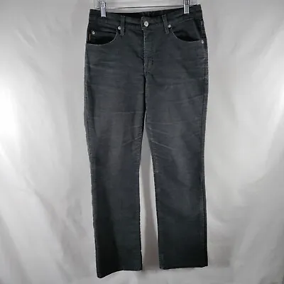 Vintage Edwin Straight Jeans Mens 30x32 Dark Gray Soft Felt Feel Made In Canada • $35