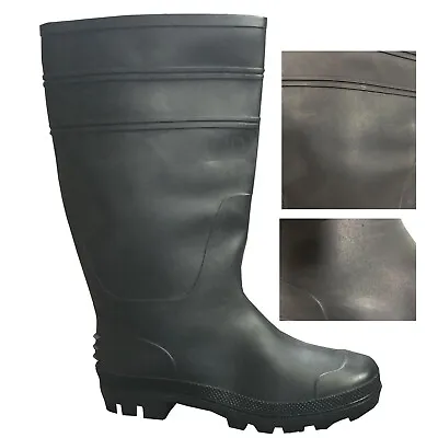 £7.80 • Buy  Mens Ladies Wellington Boots Womens Boys Rubber Wallies Snow Garden High Shoes 