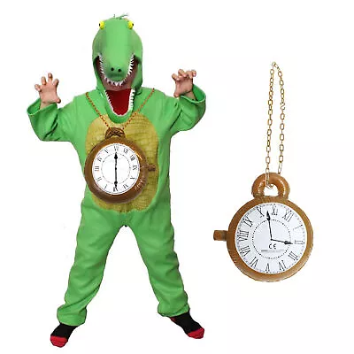 £17.59 • Buy Crocodile Peter Pan Book Week Costume Animal Fancy Dress Boys Girls School