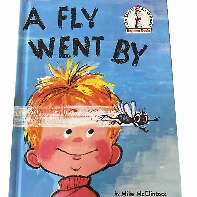 A Fly Went By Childrens Book Renewed 1986 Mike McClintock Hardcover • $5.25