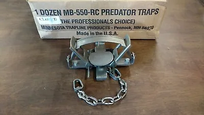 1 Mb 550 Closed Jaw 2 Coil Coyote Trap Minnesota Brand Bobcat Fox Trapping Duke  • $33.49