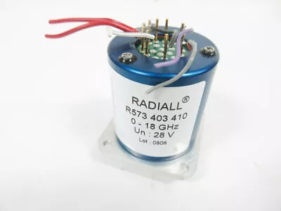 $79.99 • Buy Radiall R573 403 410 0 - 18 Ghz Sma N/o Sp6t Switch R573.403.610 Microwave
