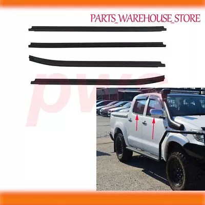 $41.99 • Buy Belt Mould Trims For Toyota Hilux KUN16 KUN26 GGN15 2005 - 2015 Double Cab