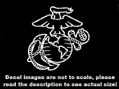 Marine Corps EGA Outline USMC Decal US Made US Seller  • $6.79