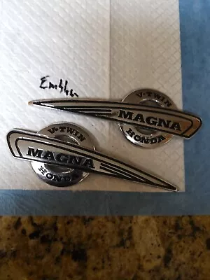 $24 • Buy Honda V-Twin Both Tank Emblems  VF500 VF700 VF750  EMBLEM