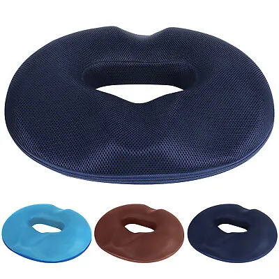 $20.99 • Buy Donut Pillow Seat Cushion Coccyx Memory Foam Pillow Hemorrhoid Tailbone Cushion