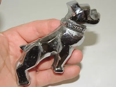 Vintage MACK Truck BULLDOG Chrome Ornament Dog Emblem 4MR2157 • $24.50